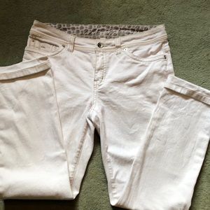 Oui Moments off-white jeans